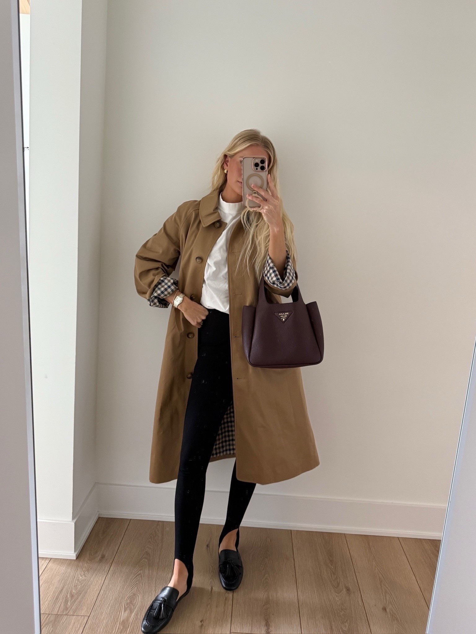 Wearing a size small in the tee, size 4 in the coat, and size small in the stirrup pants! Shoes run tts! #kathleenpost

Use code kathleen15 for heaven mayhem!

Chic style, trendy fashion, ootd, early fall fashion, fall outfit idea, fall transition outfits

#LTKSeasonal #LTKStyleTip