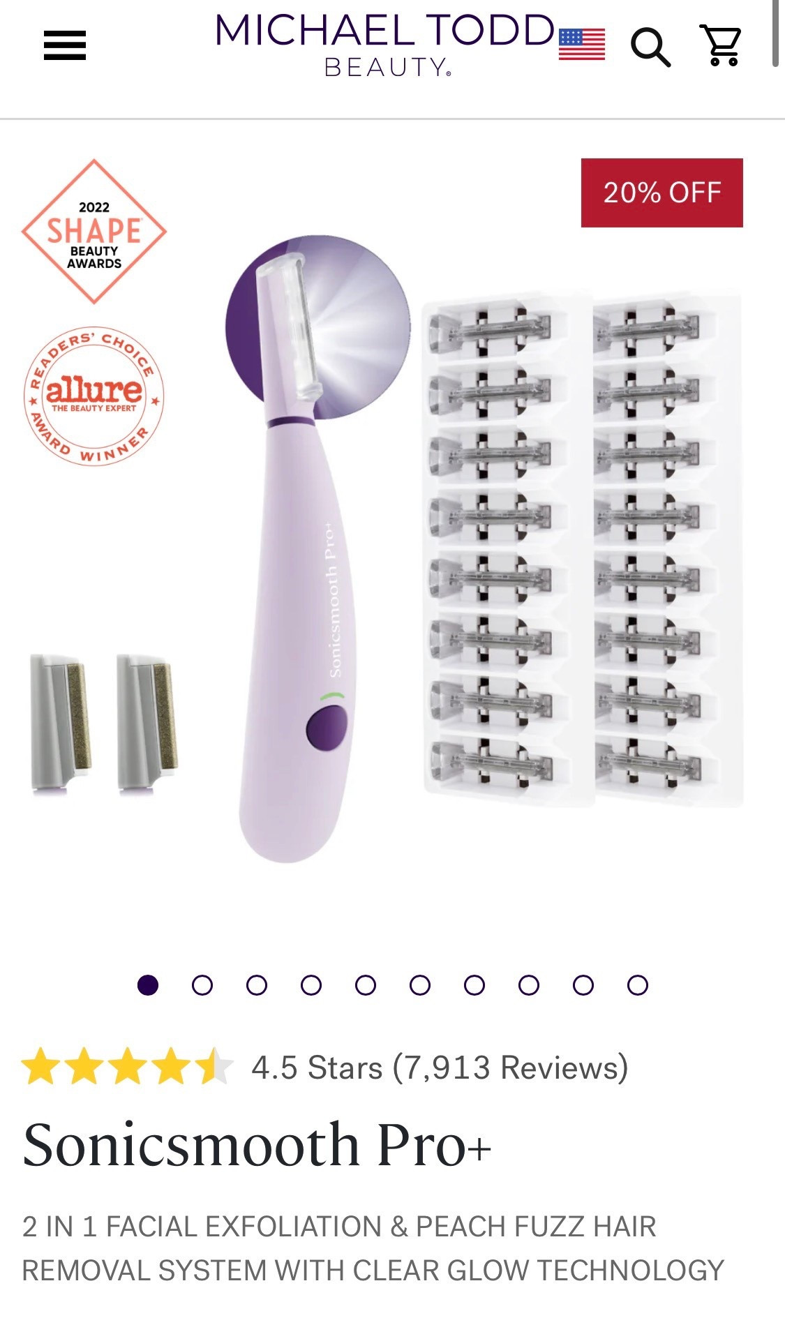 Does anyone else dermaplane??

Recommended Skin Care Treatment: Sonicsmooth a sonic dermaplaning device used to remove peach fuzz and exfoliate your skin. 


#dermaplane #skincare #dryskin #michaeltoddbeauty #sonicsmooth #tinkle 

#LTKSaleAlert #LTKselfcare #LTKBeauty