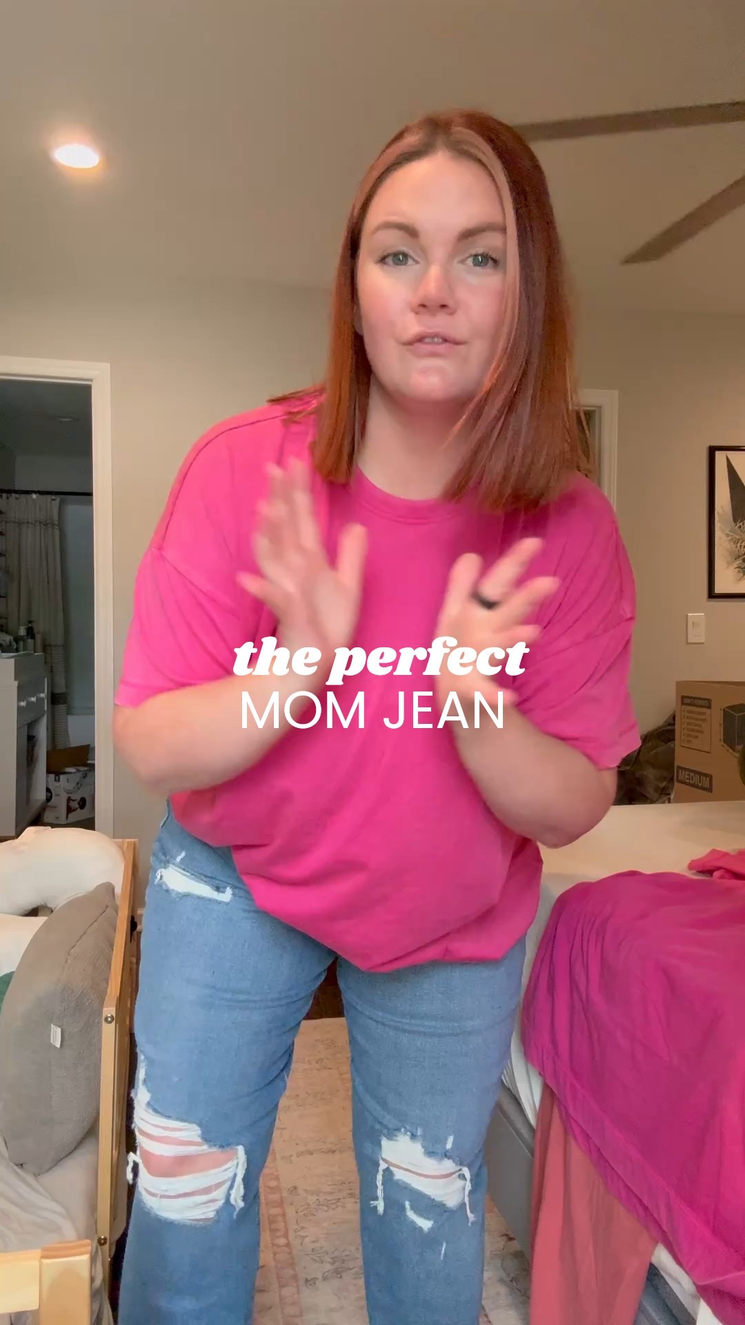 I’ve never liked mom style jeans on my midsize body before but these fit SO good. I’m wearing a size 14 in the Ripped Medium Wash and a size XL in the top. 

#LTKFindsUnder50 #LTKMidsize #LTKPlusSize