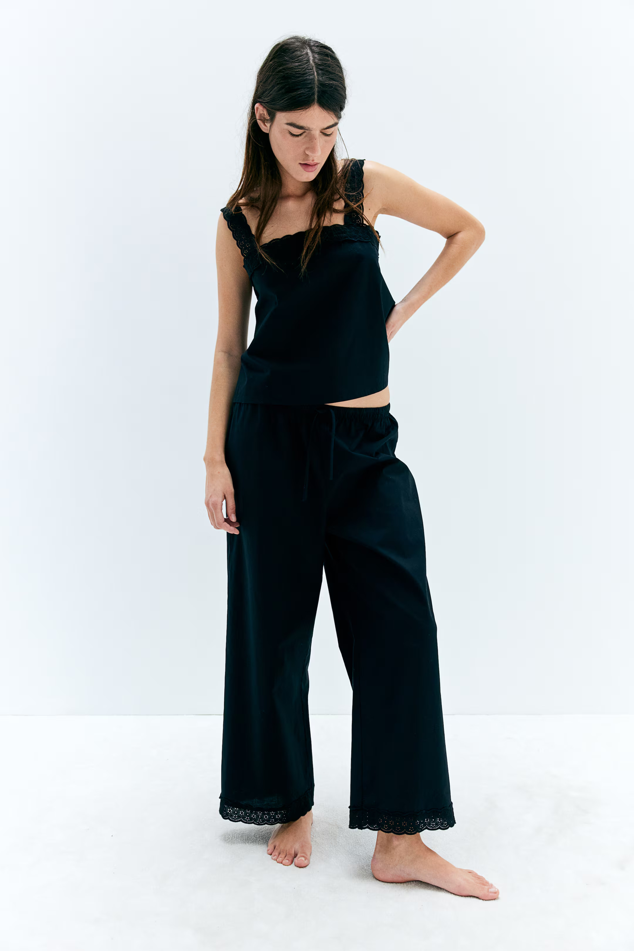 Poplin pyjamas | H&M (UK, MY, IN, SG, PH, TW, HK)