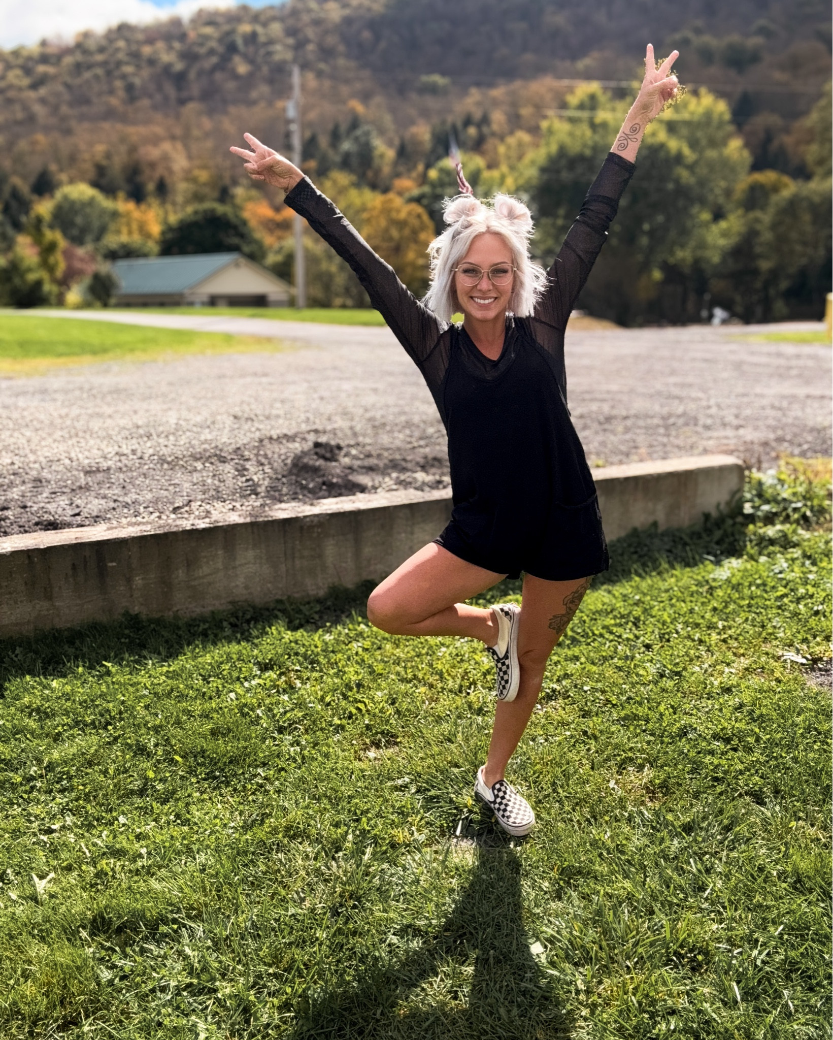 Cutie little fall transition fit 🖤🏁