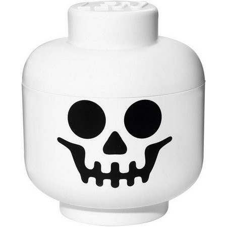 LEGO Large 9 x 10 Inch Plastic Storage Head | Skeleton | Walmart (US)