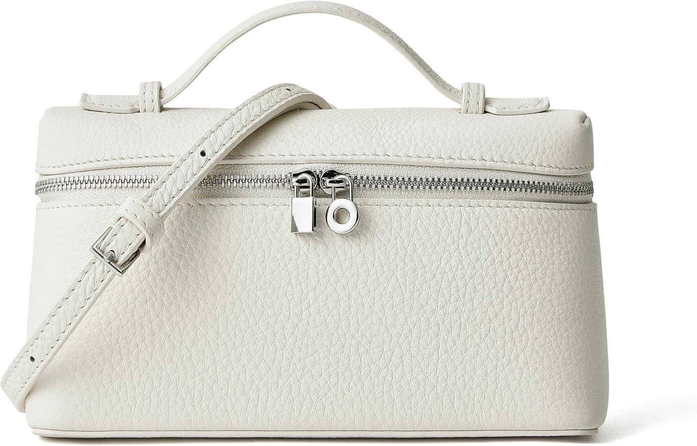 DORIS&JACKY Small Leather Crossbody Bag for Women Designer Mini Top Handle Clutch Phone Bag with ... | Amazon (US)