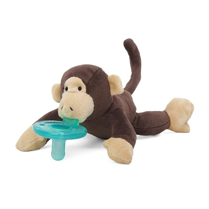 WubbaNub Brown Monkey Pacifier