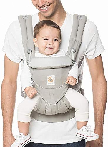 Ergobaby Carrier, Omni 360 All Carry Positions Baby Carrier, Pearl Grey | Amazon (US)