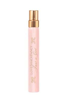 Just a Girl Eau de Parfum Travel Spray with Amber BALLET SLIPPER / 10 ML | LoveShackFancy