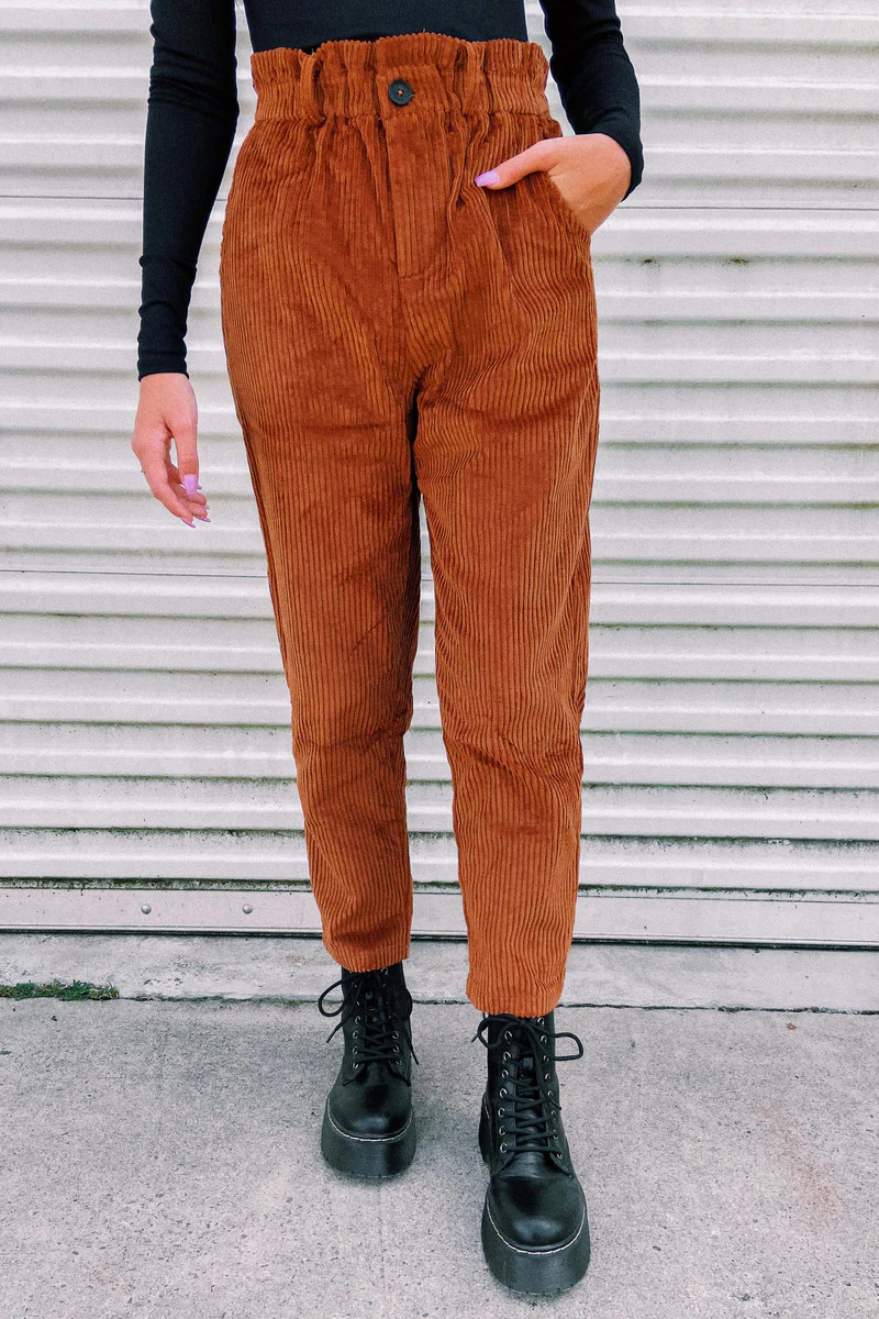 Come With Me Pants: Chestnut | Shophopes