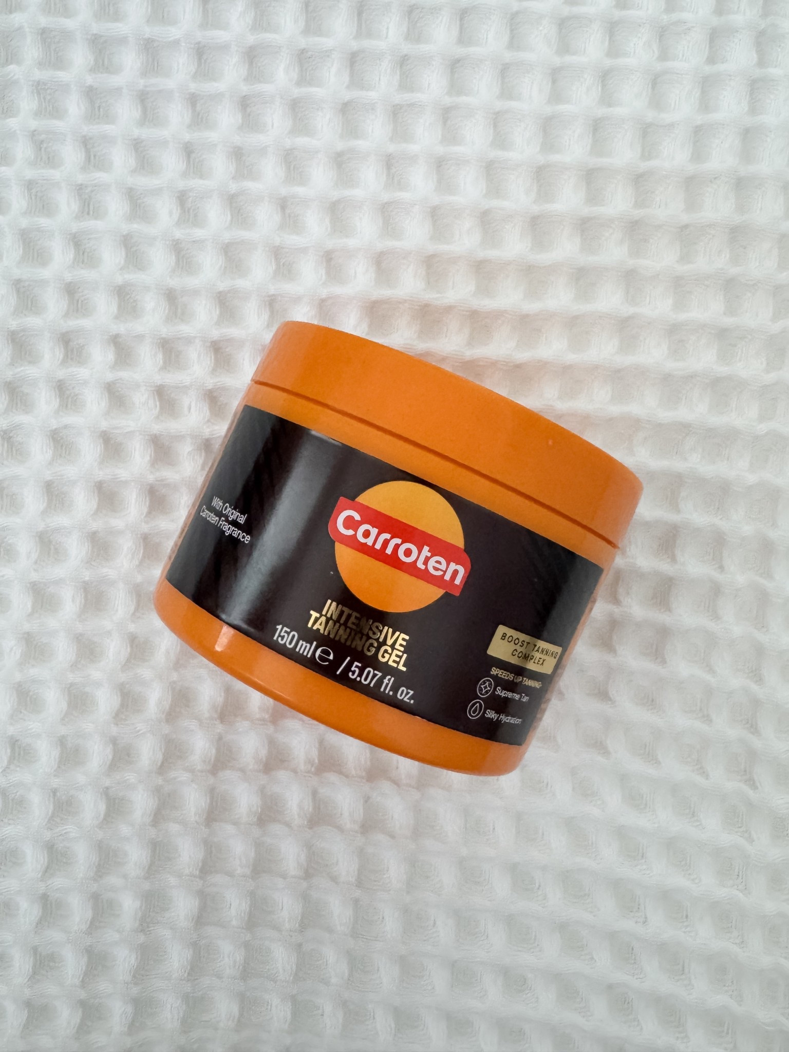 I’ve been testing out this viral intensive tanning gel and I’ve been loving it. 
WARNING: This does not replace your sunscreen. I use it over top of my sunscreen and love the golden glow my skin has. Plus it smells amazing. 
Also come in a gold shimmer option which I just purchased because I’m now obsessed. 

Carroten • Intensive Tanning Gel • Summer Glow • Sun-kissed Tanning • Summer Must Have • Vacation • Tanning Gel

#LTKSwim #LTKSummerEdit #LTKTravel