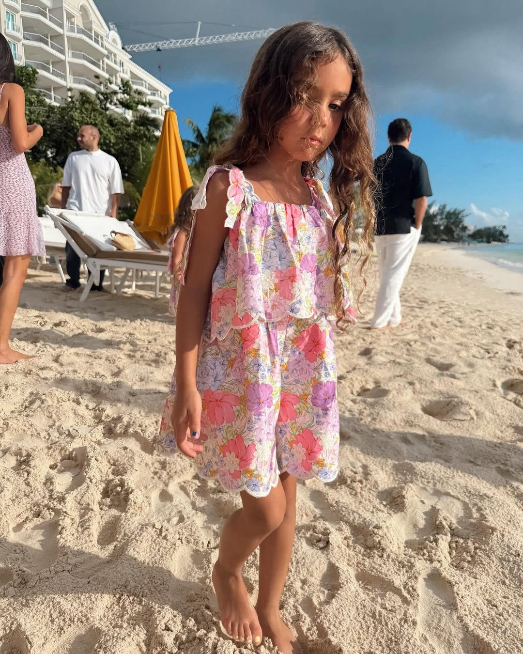 Marlo Kids cute floral romper 