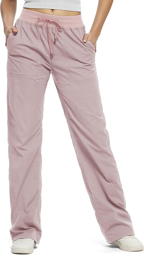 SEVEGO Women's 30"/32"/34"/36" Tall Inseam Lightweight Dance Studio Pants Ruched Workout Athletic... | Amazon (US)