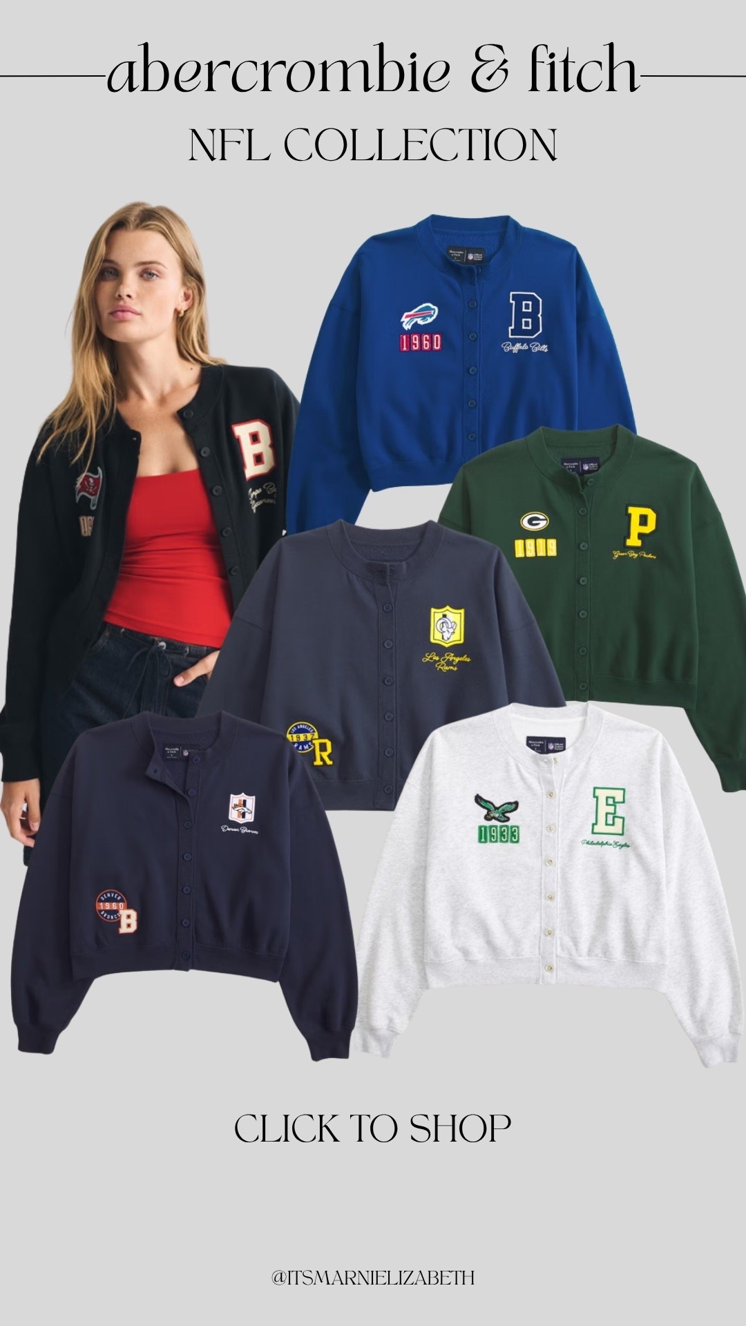 Abercrombie’s NFL collection has so many cute ways to do game-day style 🏈 I’m loving the more elevated take on team gear.

Abercrombie, NFL collection, game day style, football fashion, fall fashion, game day outfit, women’s football apparel, Abercrombie finds, fall outfit inspo

#LTKgrwm #LTKSeasonal