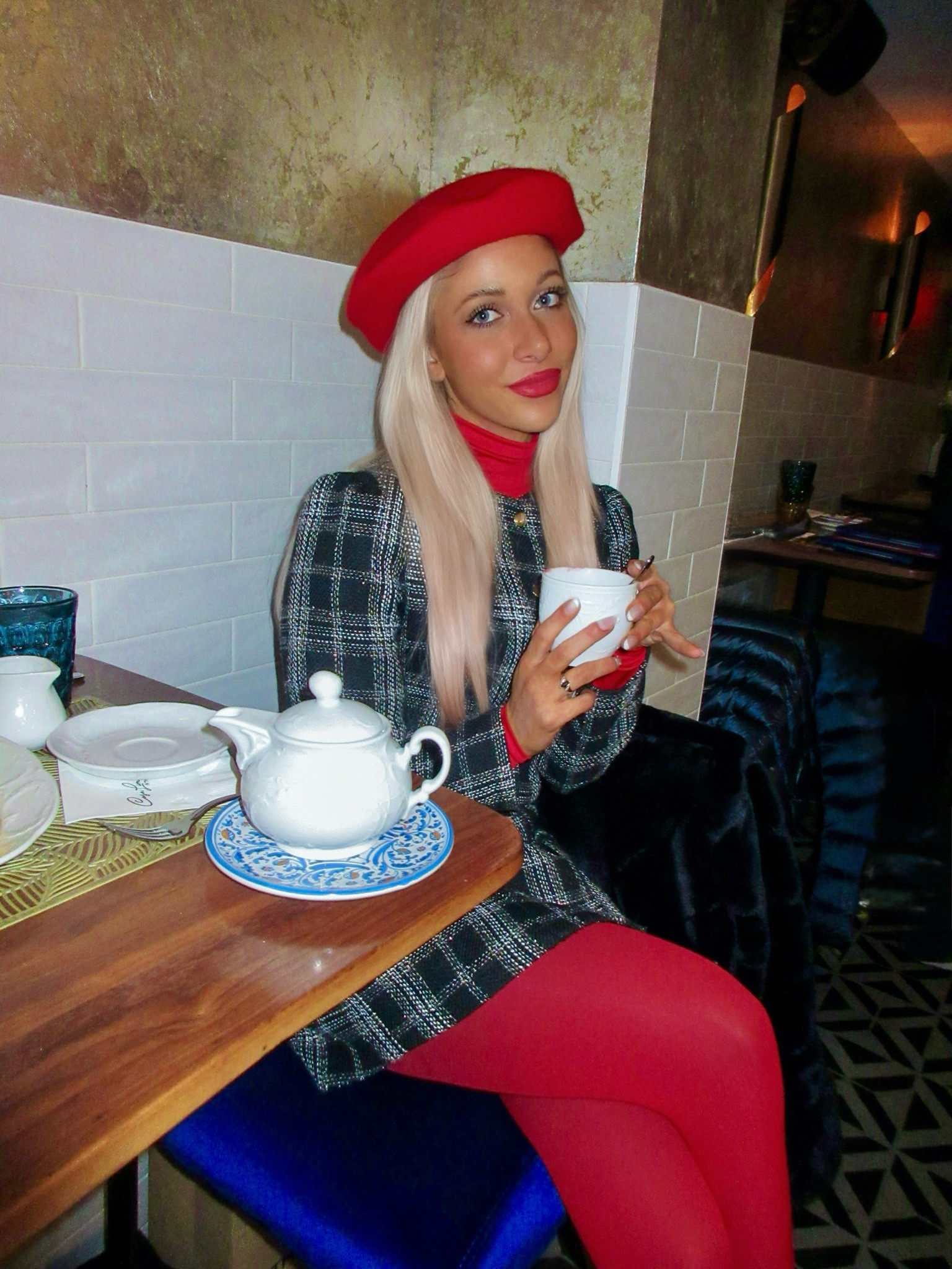 Parisian chic winter fashion in NYC, red turtleneck dress for a bold statement, stylish red beret for a French-inspired look, sipping tea for cozy vibes, red outfit inspiration, Paris style outfit, chic winter outfit ideas, cold weather fashion trends 2025, red accents for winter style, elegant winter attire, winter outfit inspiration, cozy yet chic winter day look, bold winter fashion

#LTKTravel #LTKStyleTip #LTKWorkwear