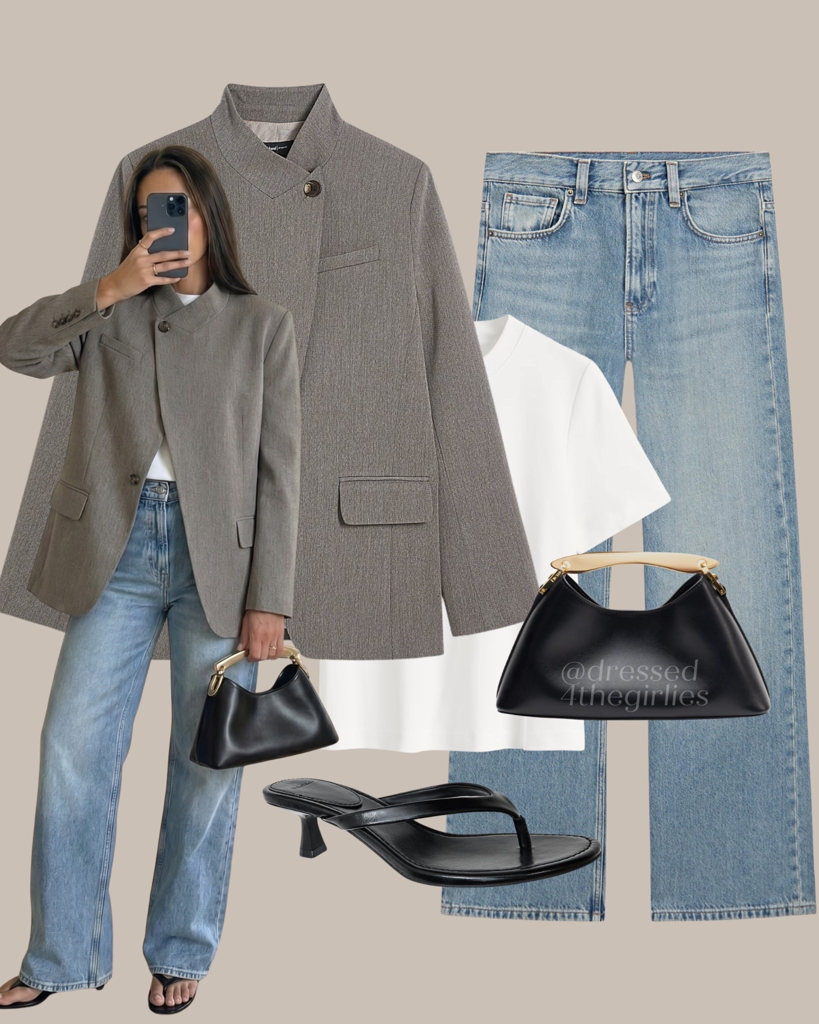 Blazer outfit🩶

#LTKspring #LTKworkwear #LTKuk
