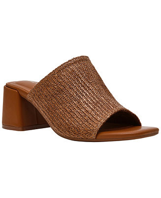 Anne Klein Women's Flutter Block Heel Dress Sandals - Macy's | Macy's