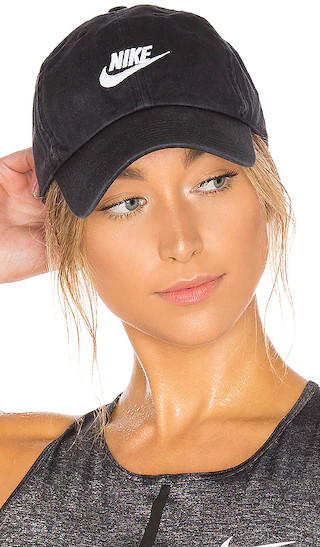 Sportswear Heritage86 Futura Washed Cap in Black | Revolve Clothing (Global)