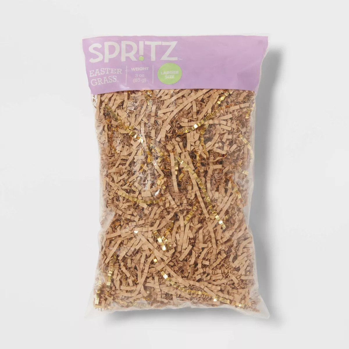 3oz Crinkle Easter Basket Grass Gold - Spritz™ | Target