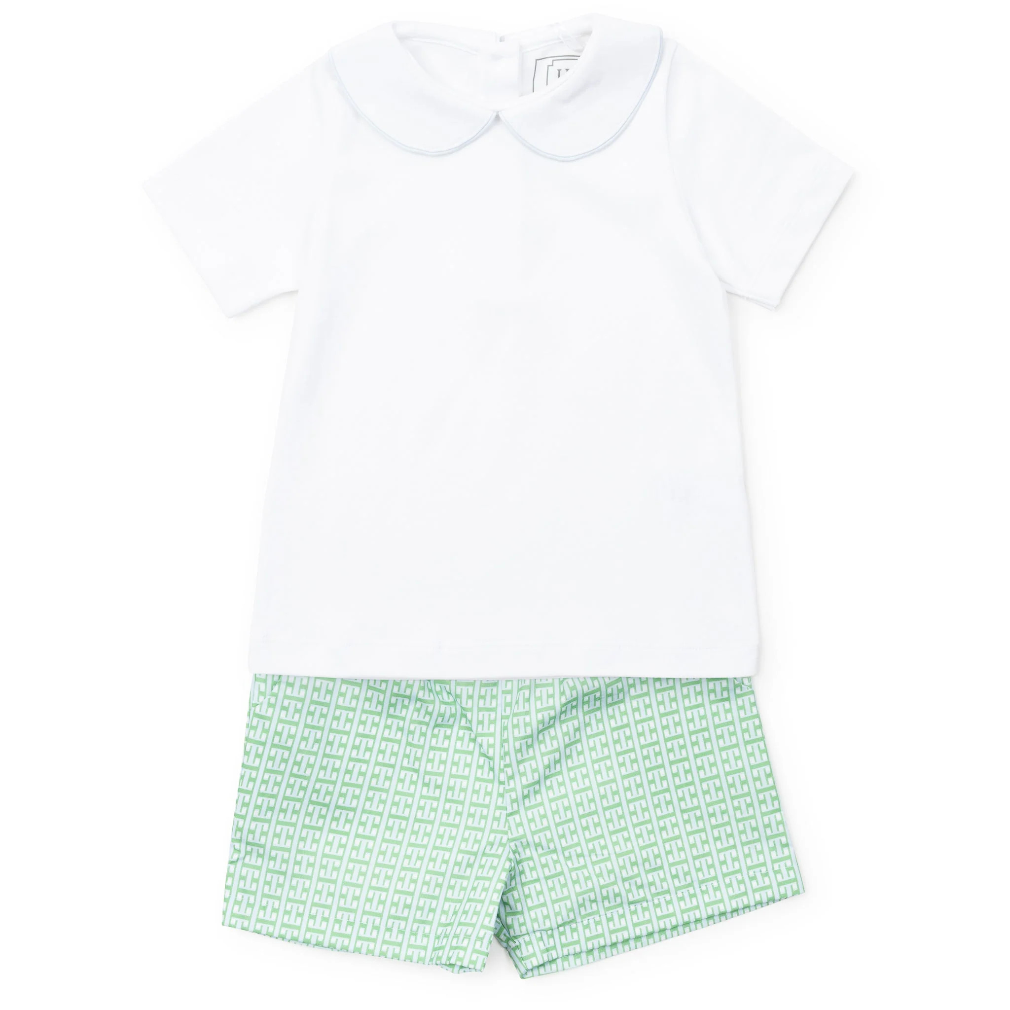 Field Boys' Woven Short Set - Garden Trellis | Lila and Hayes