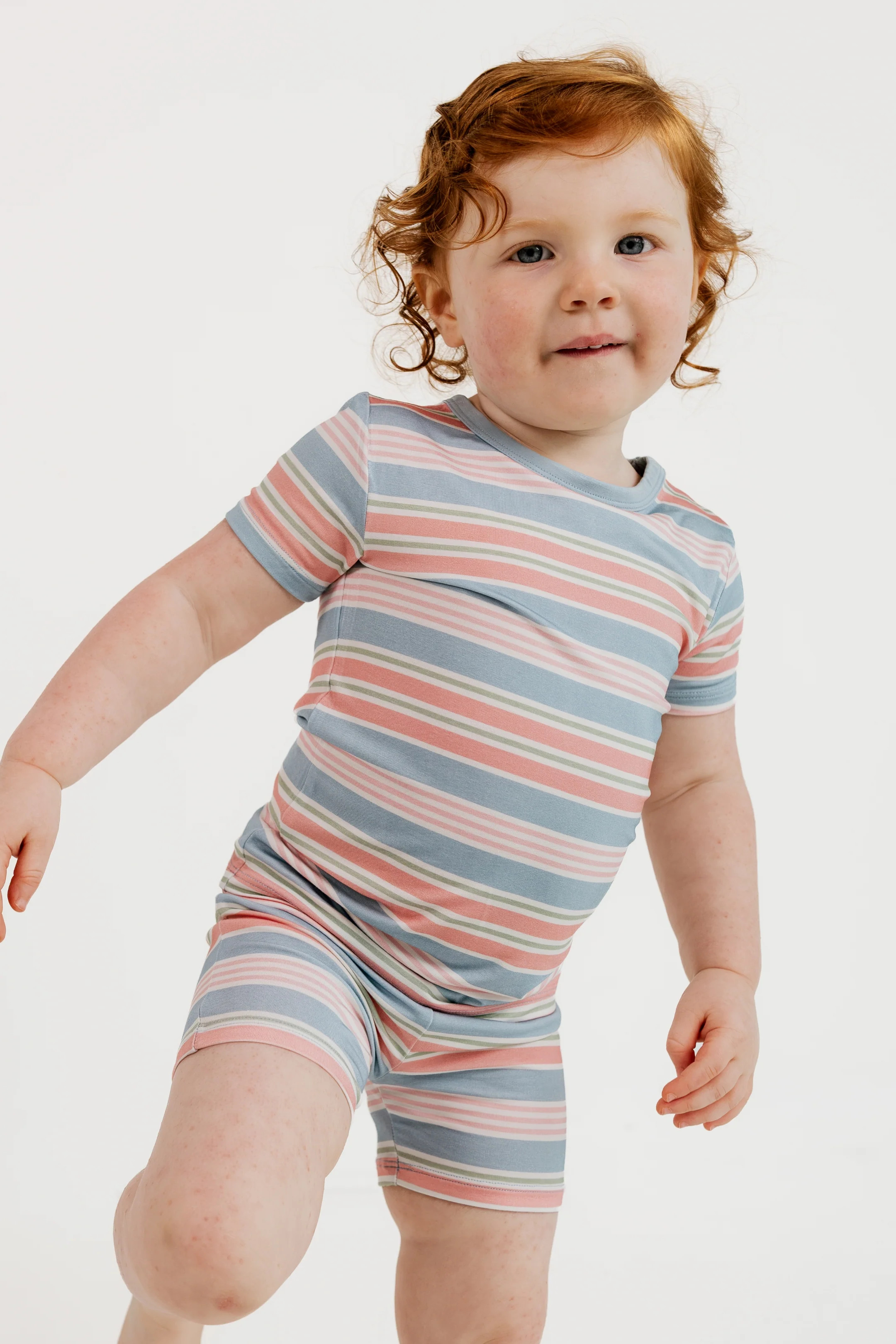 Sadie Stripes Two Piece Short Set | In My Jammers