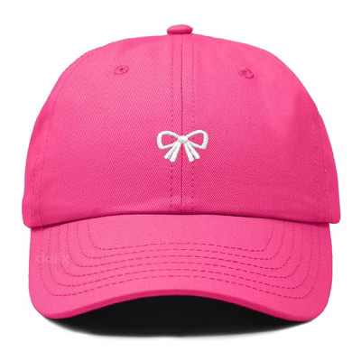 Dalix Bow Dad Cap in Hot Pink | Target