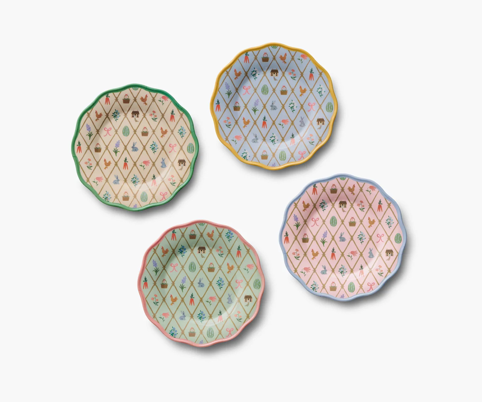 Melamine Assorted Dessert Plates | Rifle Paper Co.