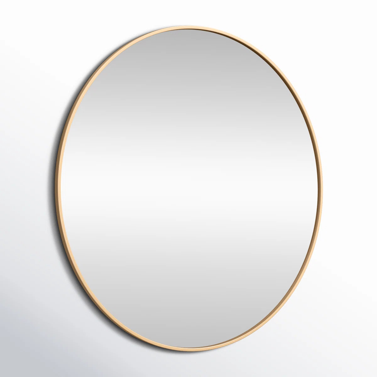 Sabine Metal Round Wall Mirror | Wayfair North America