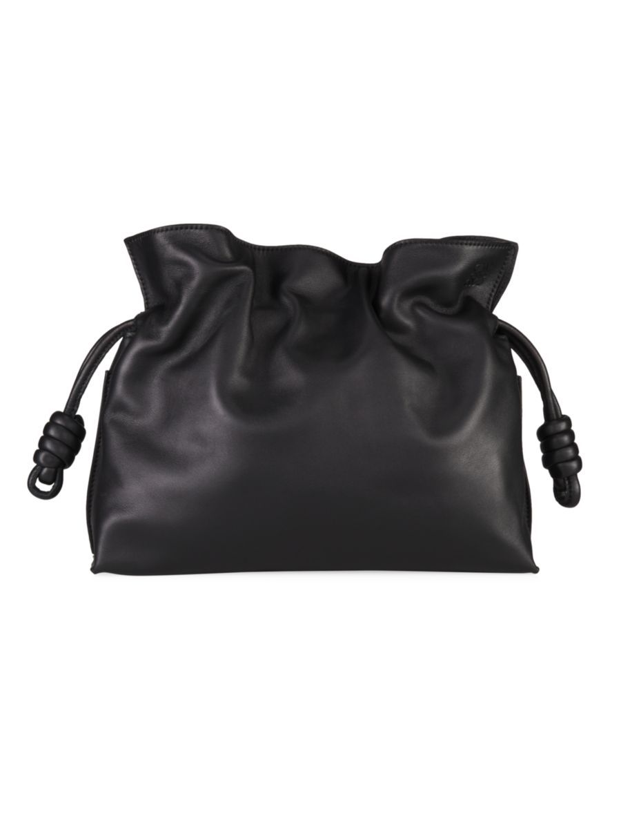 Flamenco Leather Drawstring Clutch | Saks Fifth Avenue