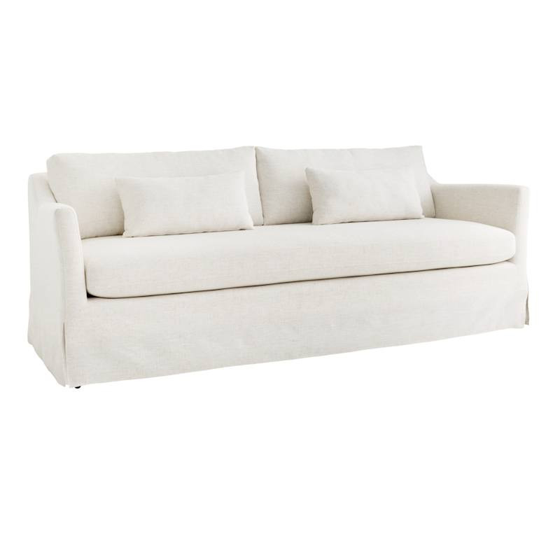 Annalise Sofa, Alabaster | At Home
