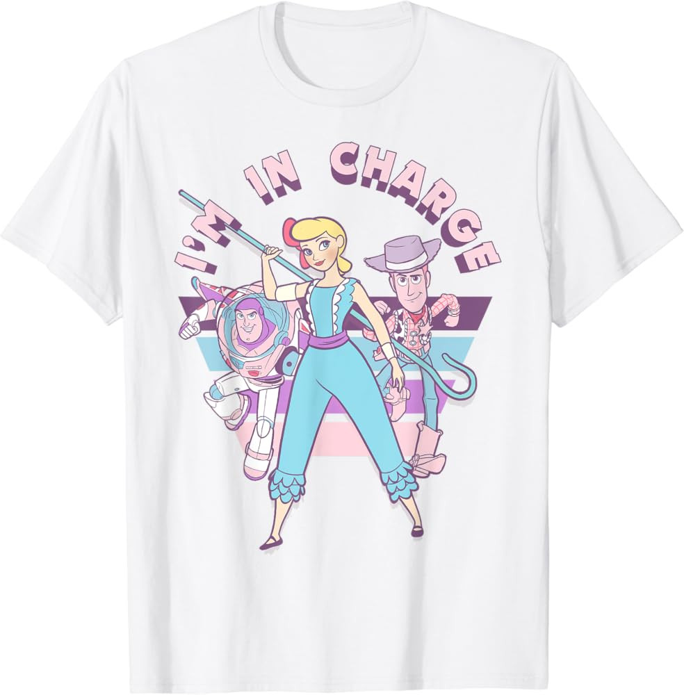 Disney Pixar Toy Story Little Bo Peep I'm In Charge T-Shirt | Amazon (US)