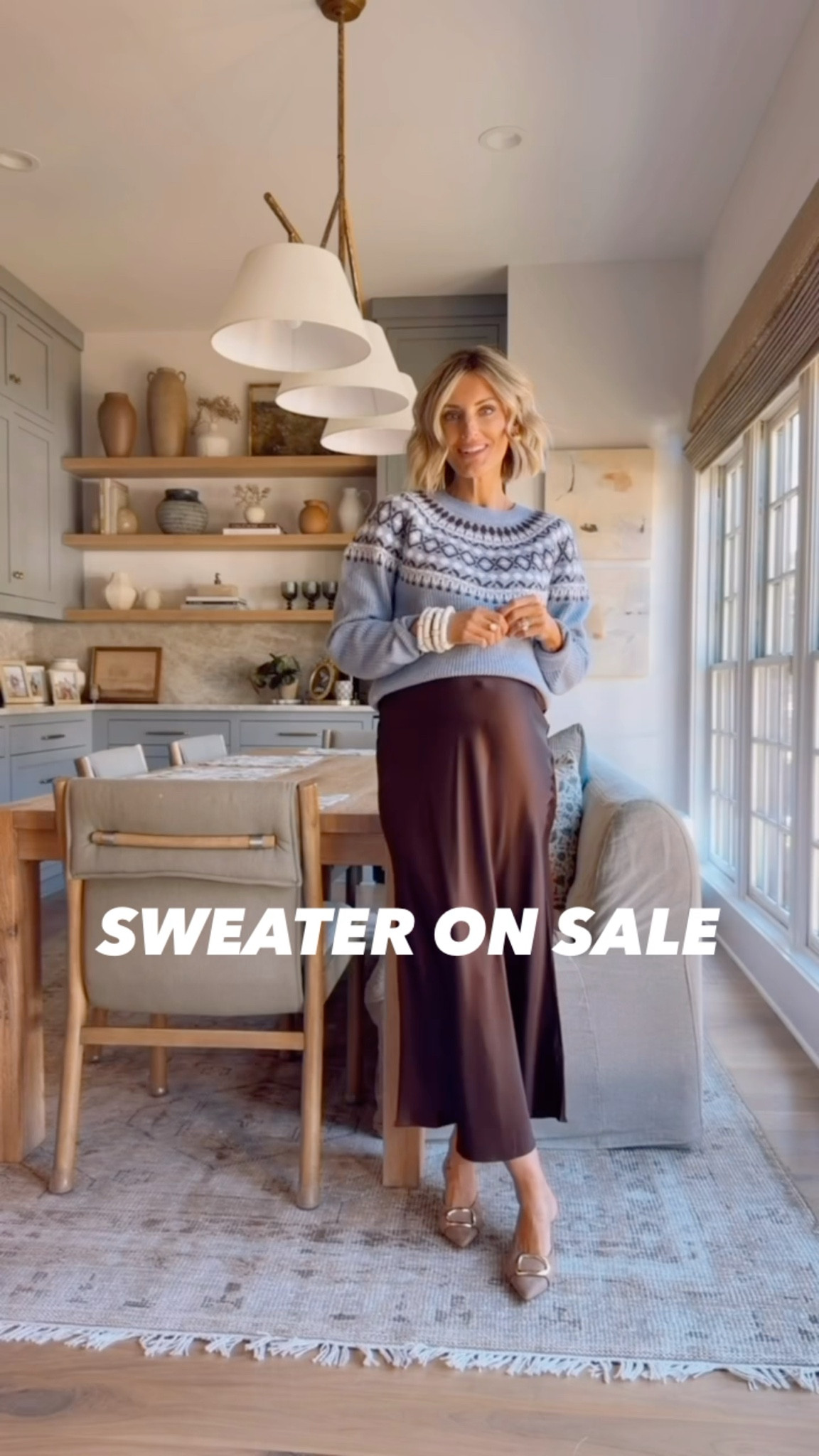 This sweater is on sale today! It’s perfect for transitioning into the holidays! Wearing size small.

Loverly Grey, Loft, Black Friday deals, Black Friday finds, cozy sweater, Christmas sweater, holiday sweater, printed sweater 

#LTKCyberWeek #LTKHoliday #LTKGiftGuide