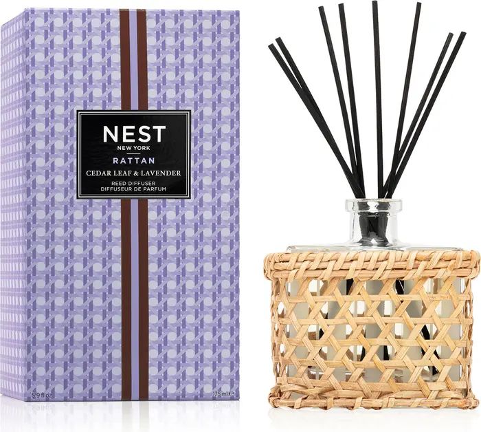 NEST New York Rattan Cedar Leaf & Lavender Reed Diffuser | Nordstrom | Nordstrom