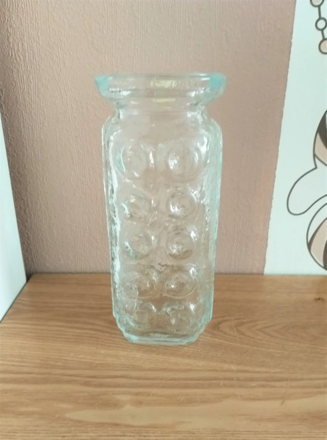 Vintage SKLO UNION Vase, Design by Pavel Panek, Czech Pressed Glass, Czechoslovakia, 1970s - Etsy | Etsy (US)