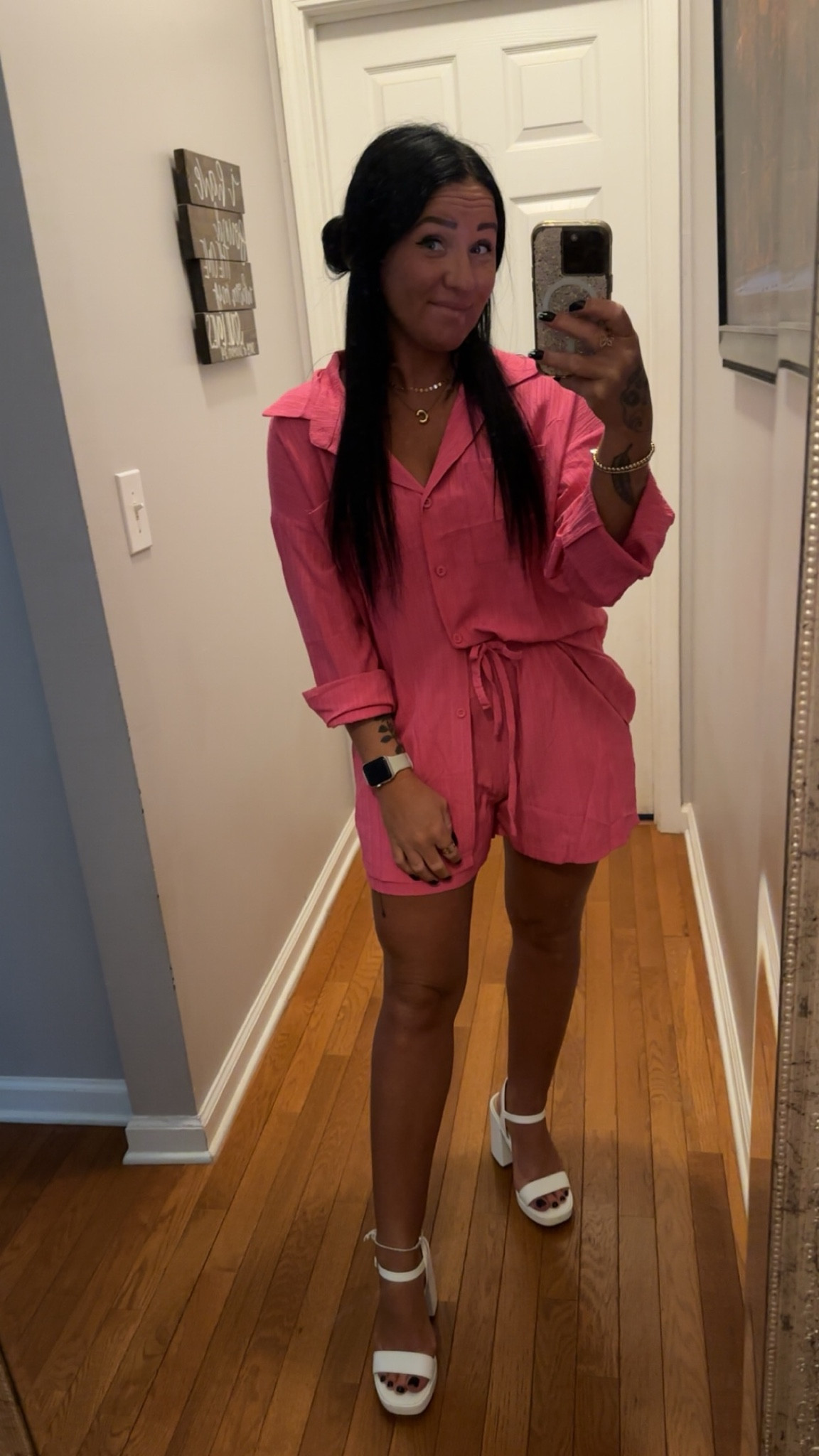 This set is everything 👏🏻👏🏻  can be dressed up, or worn with a pair of sneakers for a more casual look! Perfect fit for when you’re bloated, but want to be cute ☺️  

#LTKStyleTip #LTKFindsUnder50 #LTKBeauty
