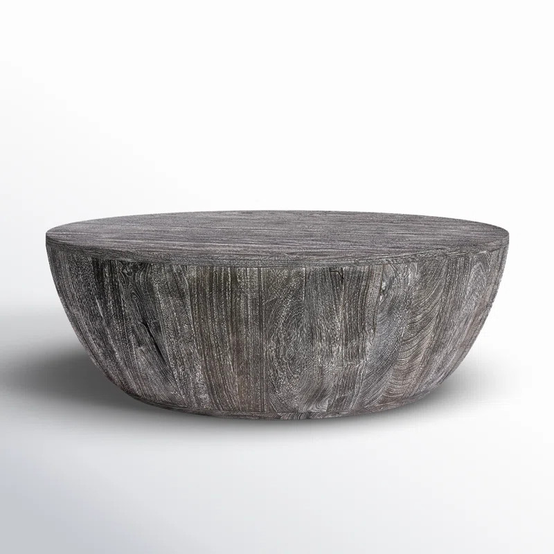 Teasdale Solid Wood Single Drum Coffee Table | Wayfair North America