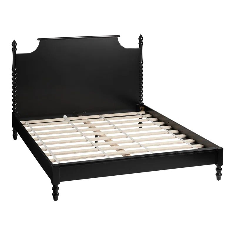 Angeletta Solid Wood Modern Platform Bed | Wayfair North America