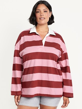 Oversized Rugby Polo | Old Navy (CA)