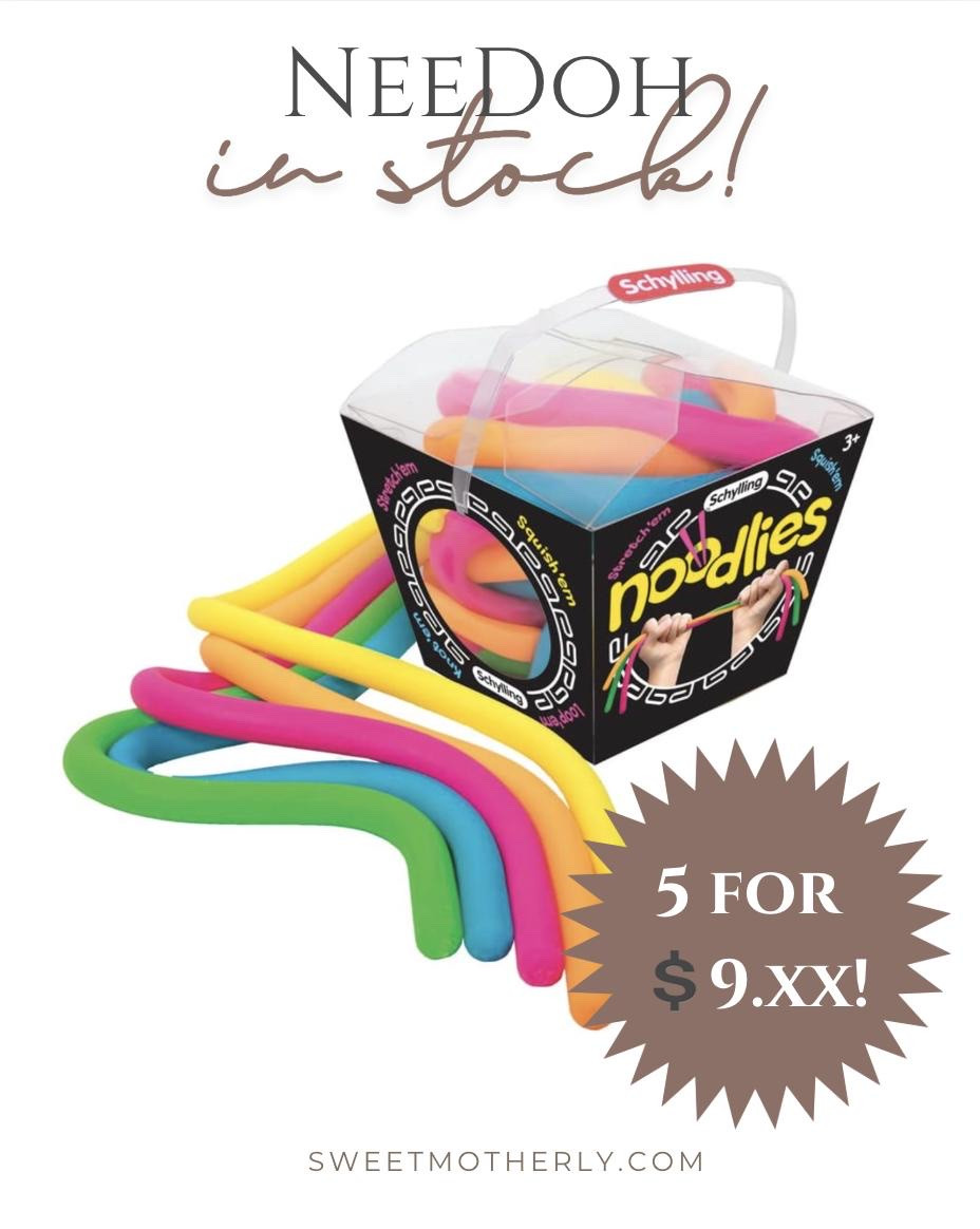 Needoh for kids in stock

Kids Easter basket toys
Kids Easter craft kits
Plush bunny stuffed animals
Kids outdoor spring toys
Easter themed kids pajamas
Kids books for Easter baskets
Kids sidewalk chalk sets
Kids bubble wands and machines
Kids spring dress up outfits
Kids sensory and fidget toys

#LTKSeasonal #LTKSaleAlert #LTKKids