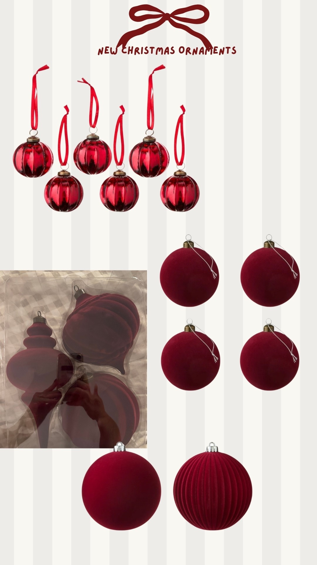 Adding in some red to my tree this year! 

#LTKSeasonal #LTKHoliday