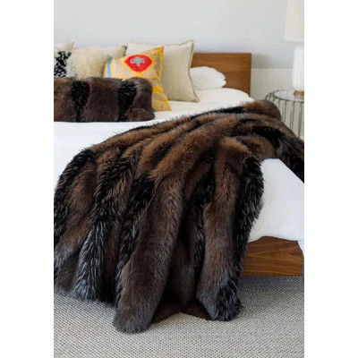 Limited Edition Luxe Fox Faux Fur Throw | Wayfair North America