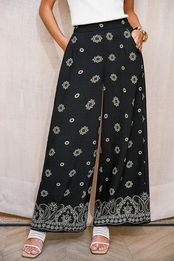 Exhilarating Paisley Pants | Cupshe US