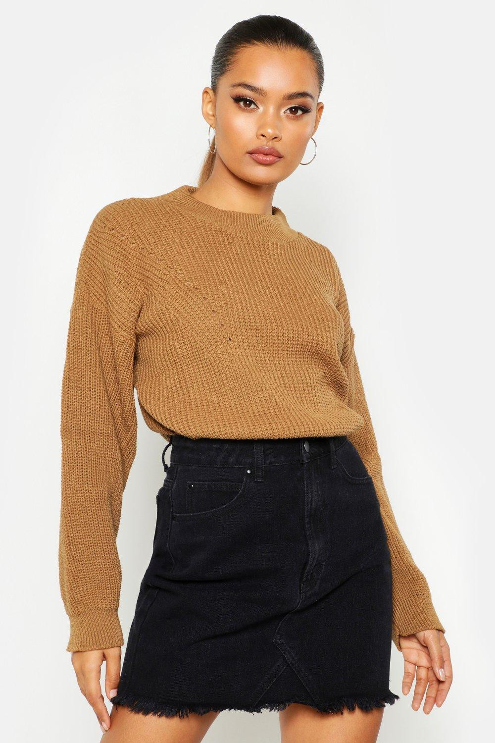 Open Knit Turtle Neck JumperOpen Knit Turtle Neck Jumper | Boohoo.com (UK & IE)