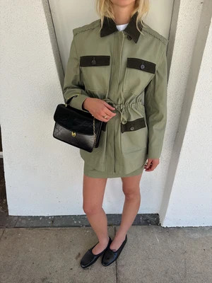 The Gillian Jacket -  English Sage English Sage / XL | Hill House Home US