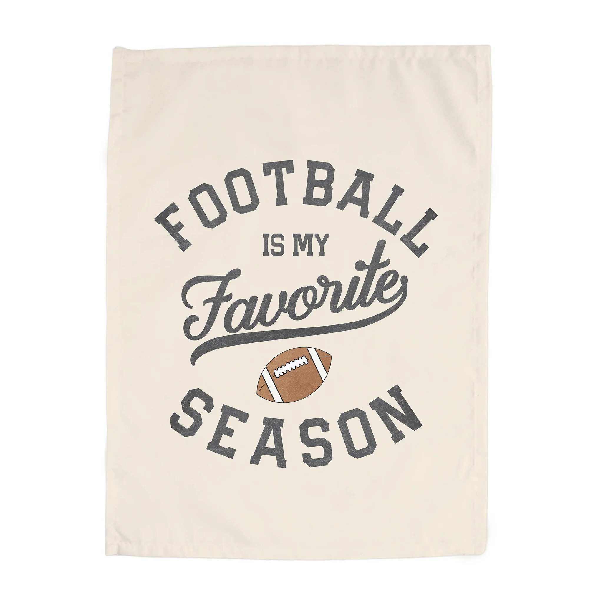 {Neutral} Football is My Favorite Season Banner | Hunny Prints