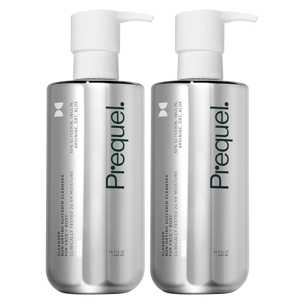 Skin Gleanser, Moisturizing Glycerin Face Wash, Body Wash 2-Pack. Professional Strength Face Clea... | Amazon (US)