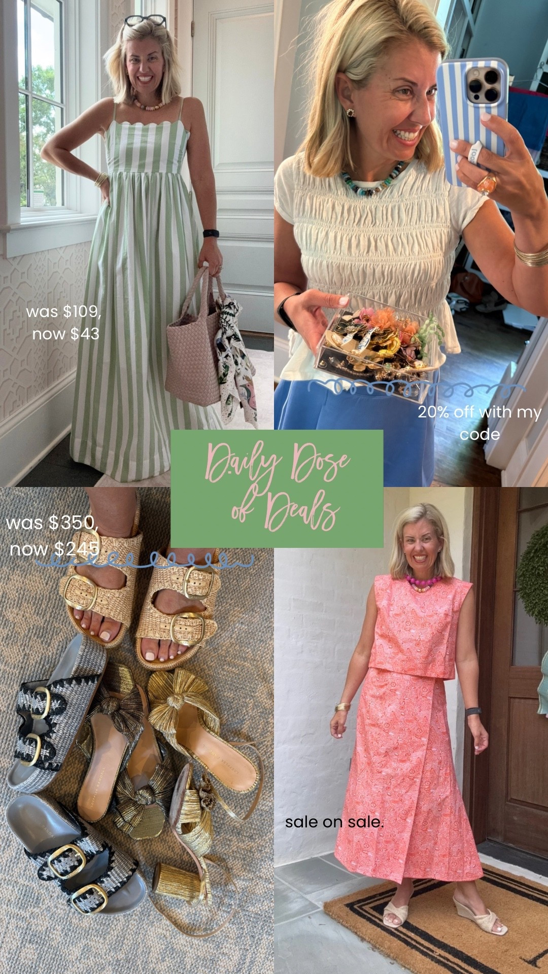 Gosh I love a deal - don’t you?
use code CATHERINE20 at anthro through Sunday!
Other great prices auto populate at checkout!

#LTKdayinmylife #LTKSaleAlert #LTKstorytime