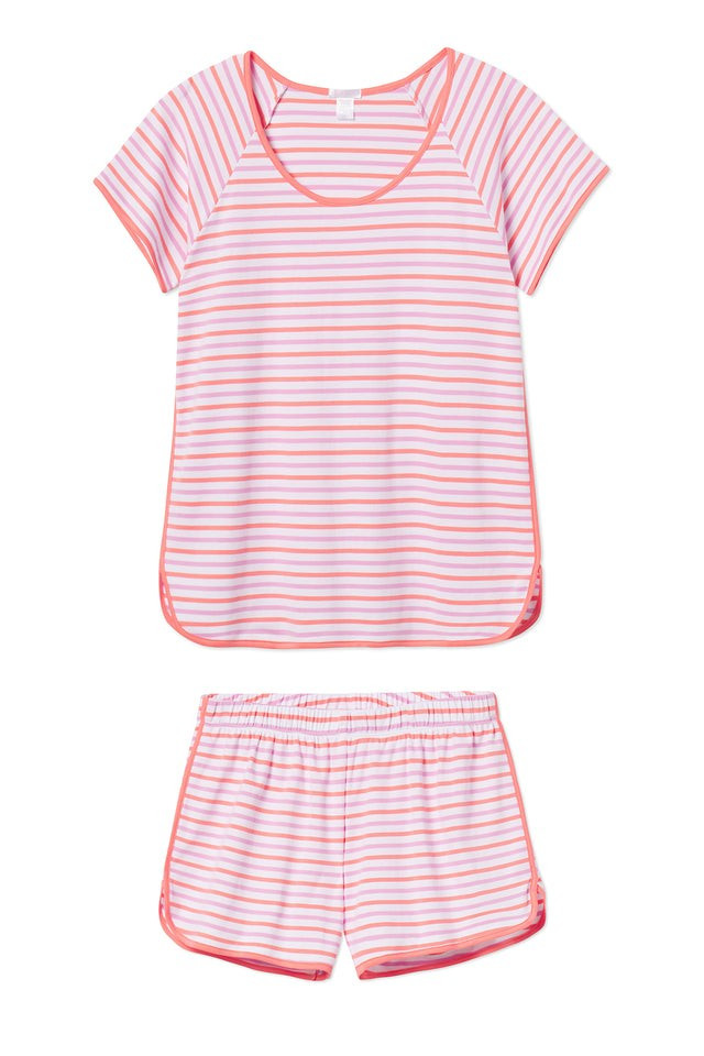 Pima Shorts Set in Tiki | LAKE Pajamas