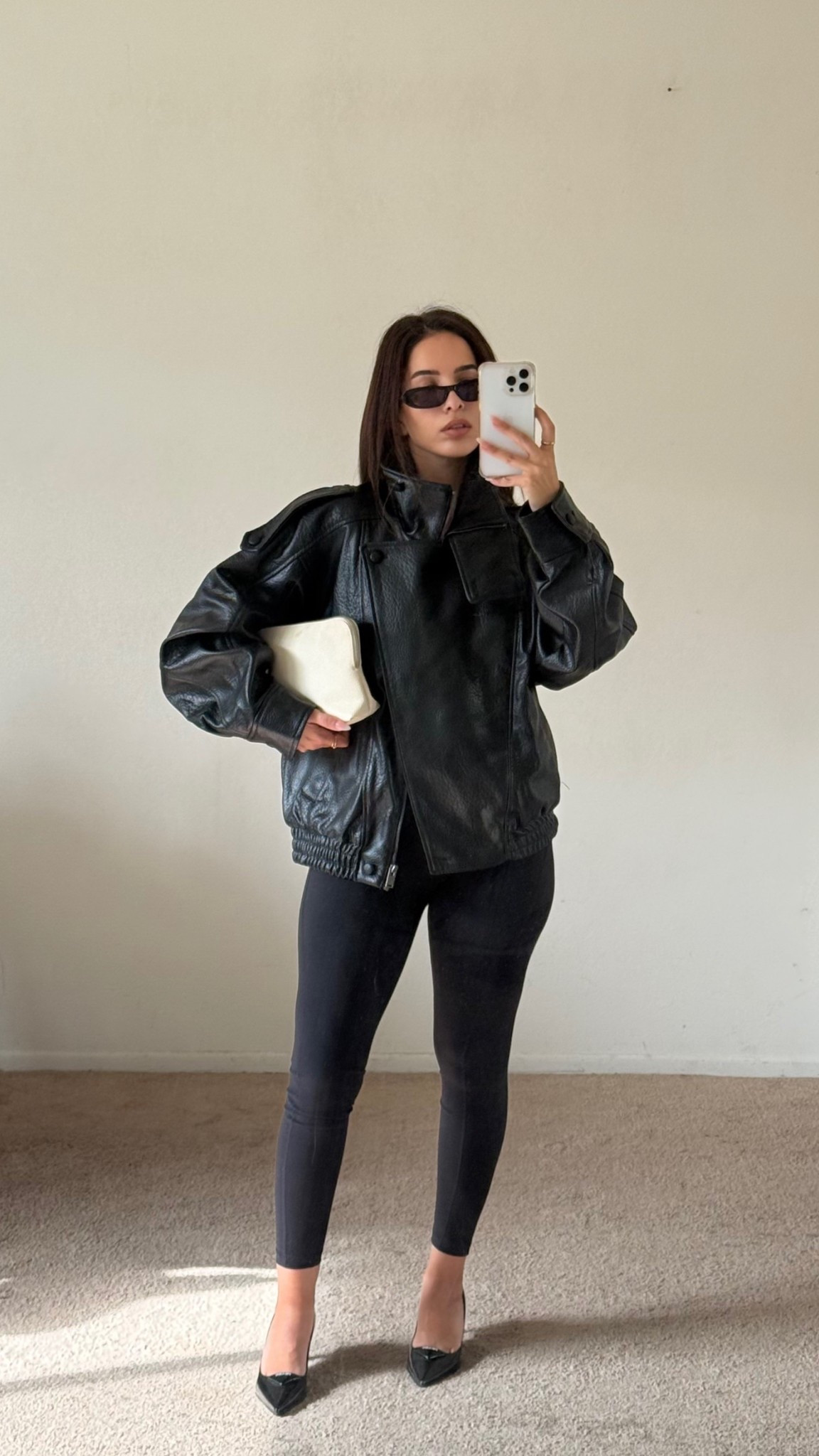 YSL DUPE LEATHER JACKET FOR FALL / WINTER 

#LTKootd #LTKU #LTKStyleTip