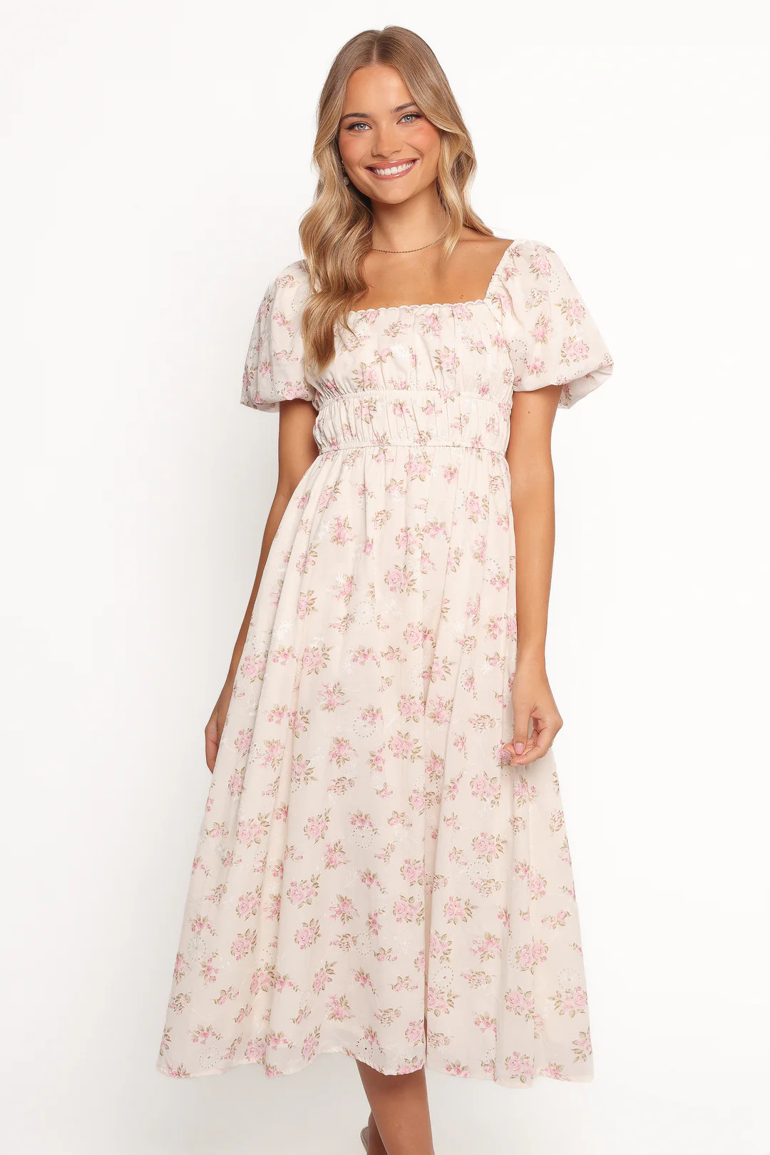 Eowyn Maxi Dress - Ivory Pink | Petal & Pup (US)