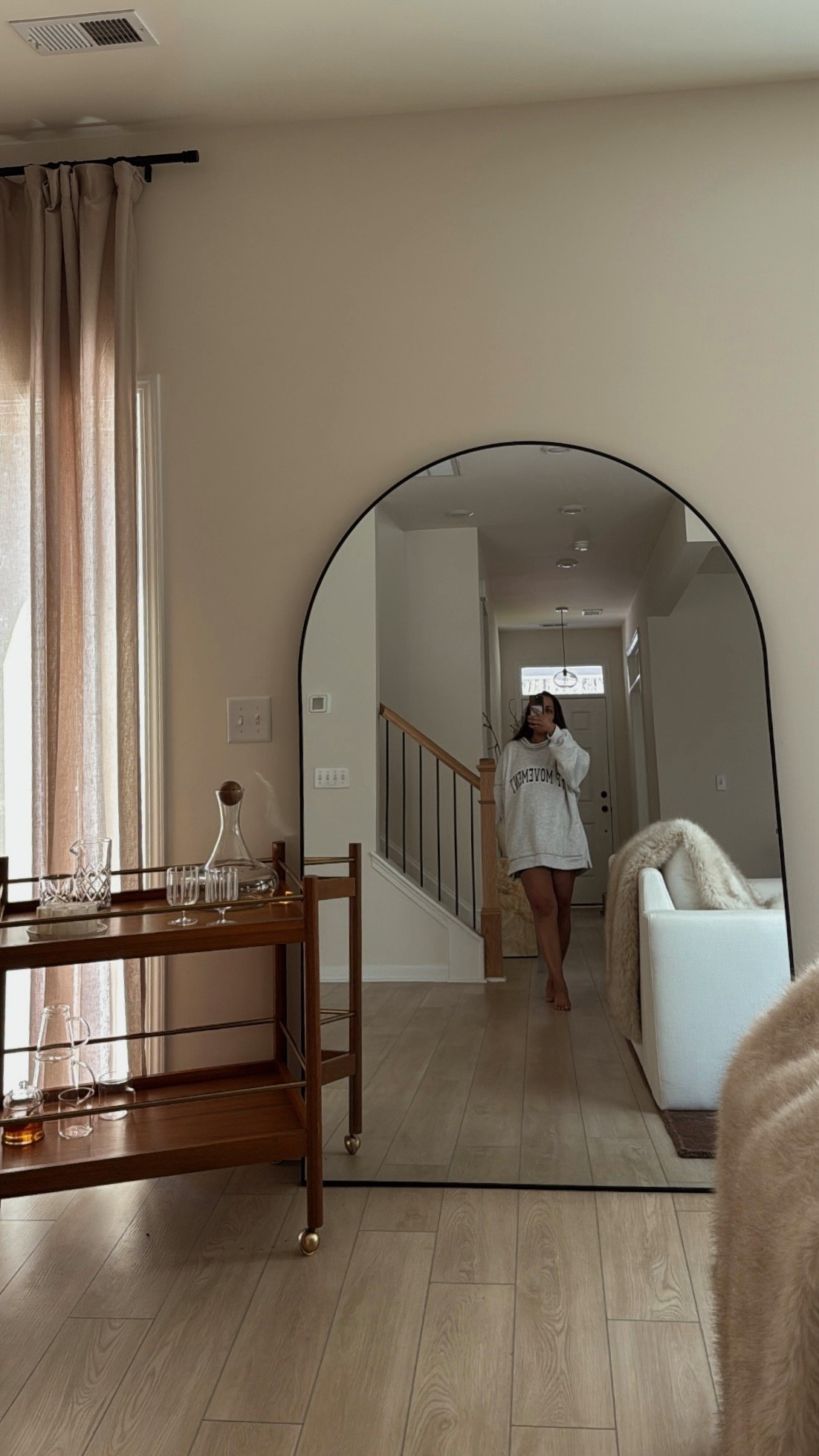 Floor mirror 

#LTKU #LTKvlog #LTKHome