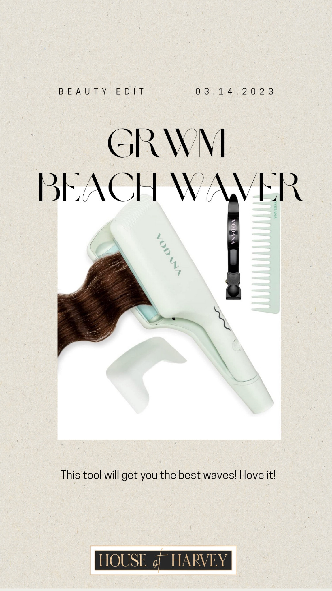 Beauty edit—GRWM 
beach waver! 



#LTKstyletip #LTKbeauty #LTKFind