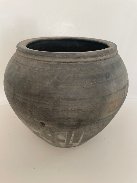 Large Vintage Clay Pot | Etsy (US)